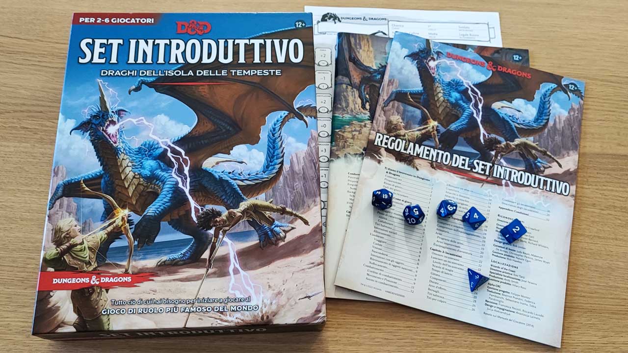 D&D 5a Edizione - Set Introduttivo: Draghi dell’Isola delle Tempeste