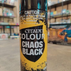 CHAOS BLACK SPRAY PAINT (UK/ROW)
