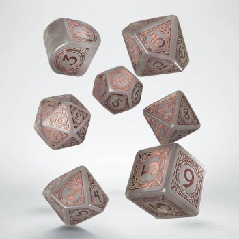 Set Dadi Viking - Niflheim: Nebbia/Argento - immagine 2