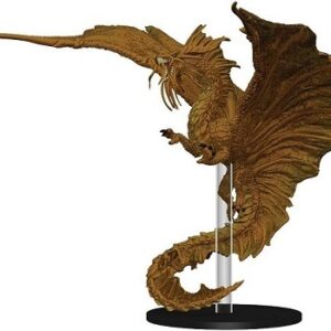 D&D Dragon Miniatures - Drago d'Oro