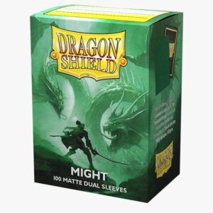 DRAGON SHIELD Dual Matte Sleeves - Might (100 Sleeves)