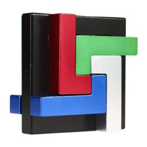 EUREKA 3D QUAD L METAL PUZZLE