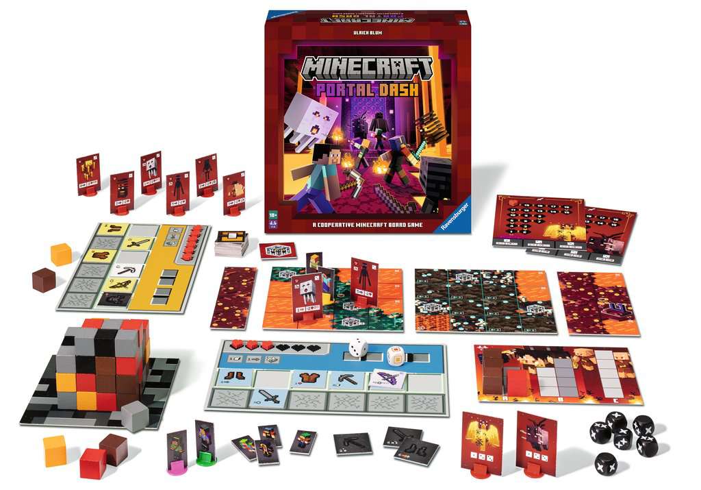 RAVENSBURGER Minecraft Portal Dash (prima Magma & Monsters) - immagine 2