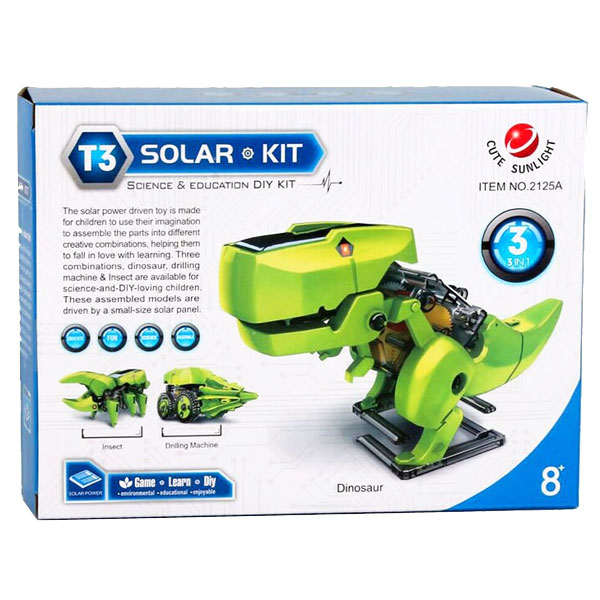 Solardino Kit 3 In 1 Robot Solare