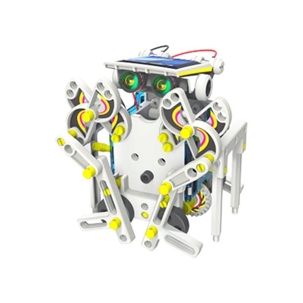 KSR13 14 In 1 Educational Solar Robot Kit - immagine 4