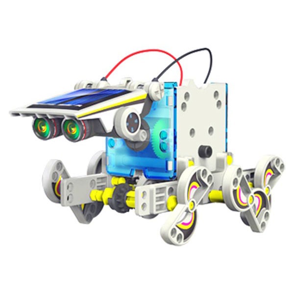 KSR13 14 In 1 Educational Solar Robot Kit - immagine 2