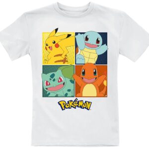 Pokemon  Starter Di Kanto  T-Shirt  12/13 anni
