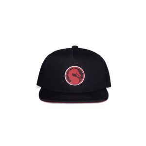 Difuzed Mortal Kombat - Cappello Snapback  Logo Rosso
