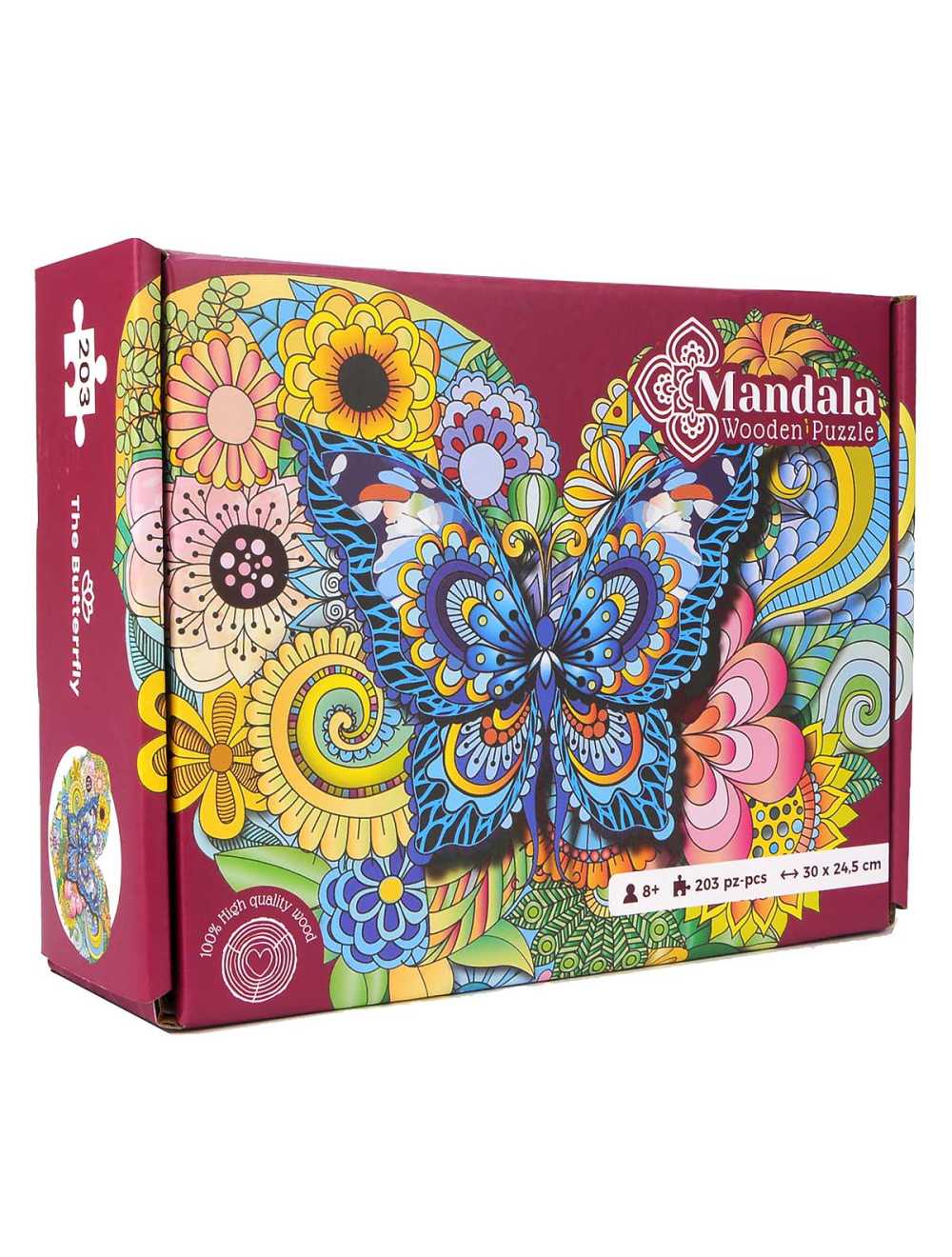Mandala Puzzle - The Butterfly