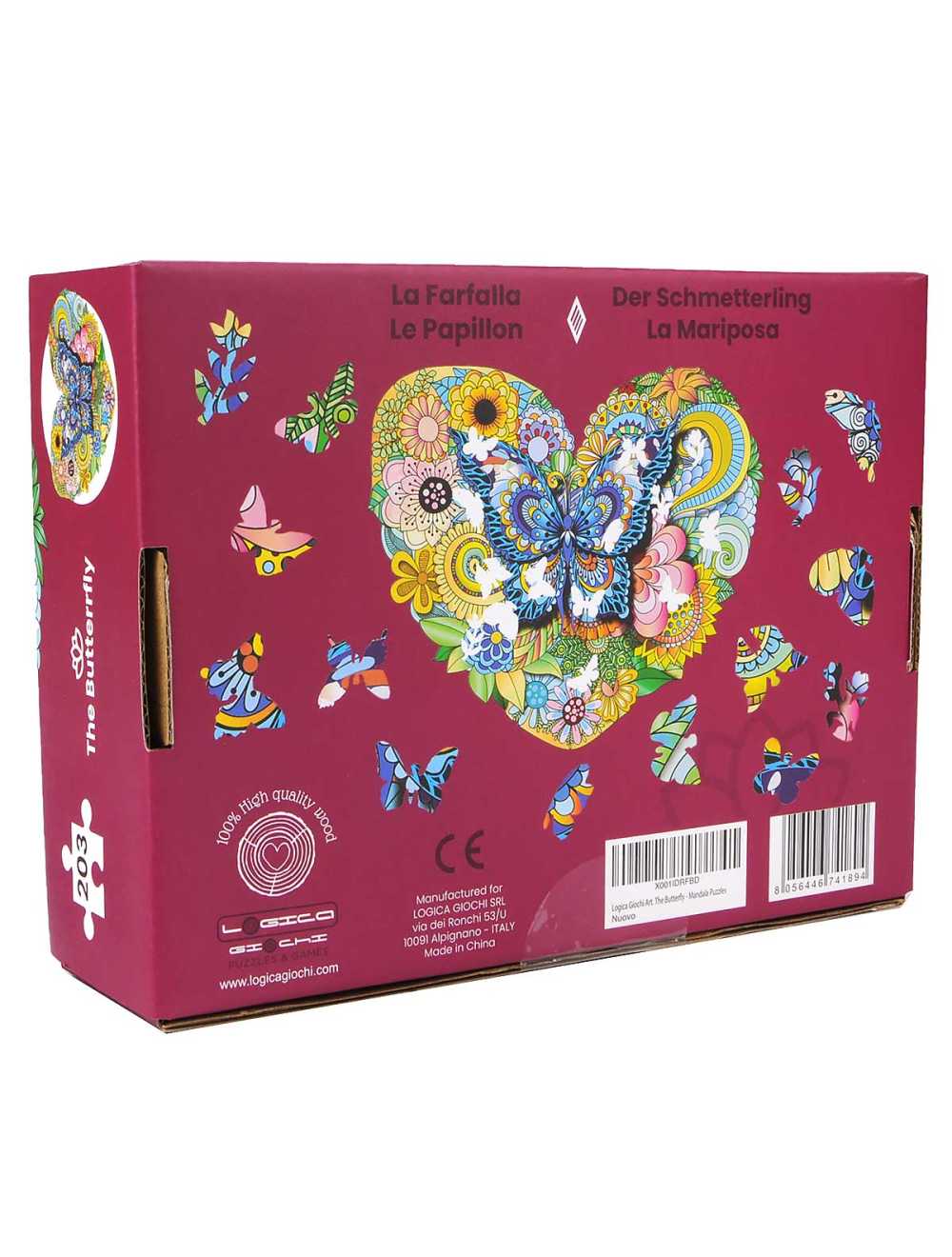 Mandala Puzzle - The Butterfly - immagine 3