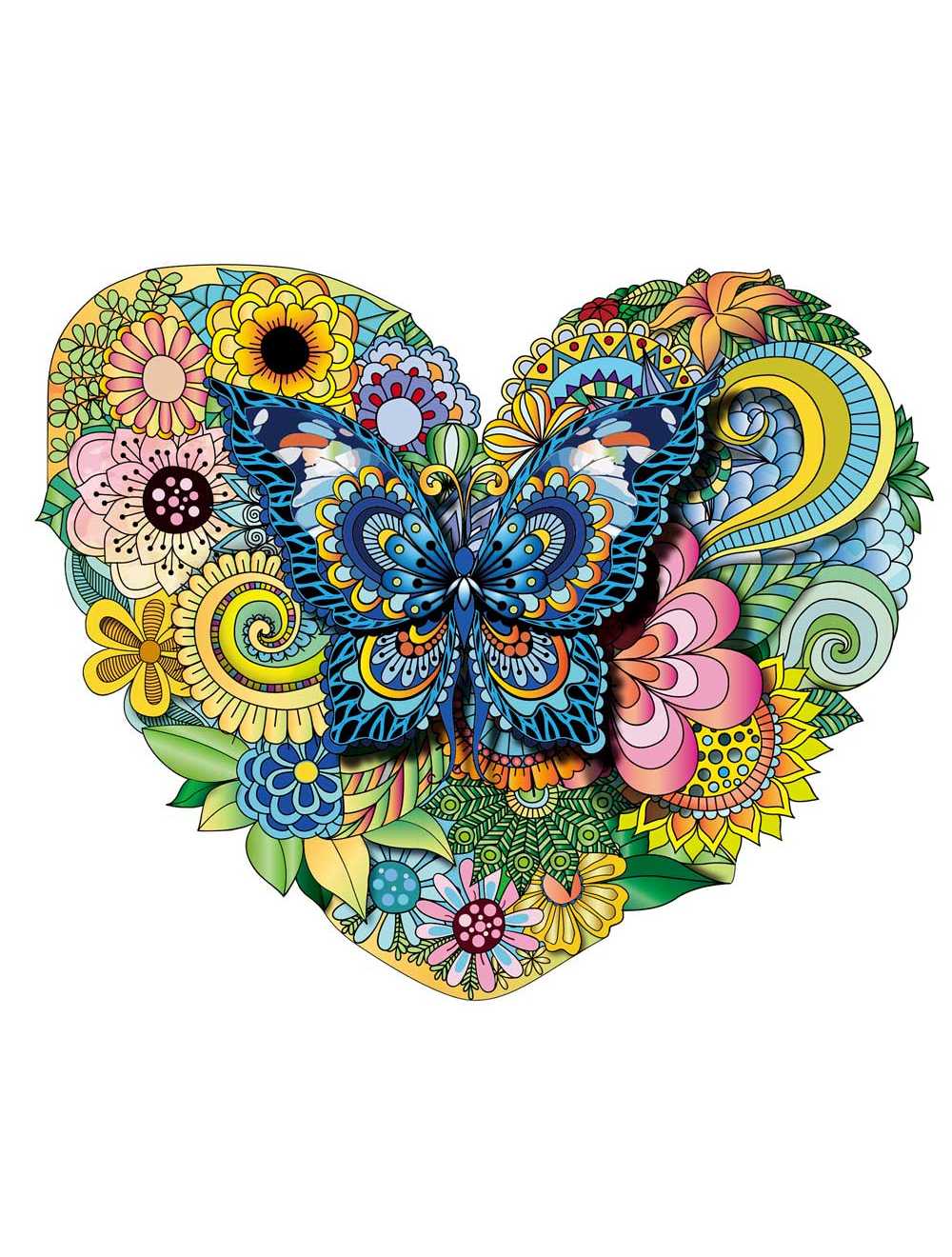 Mandala Puzzle - The Butterfly - immagine 2