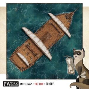Battle Map - The Ship 30x30"