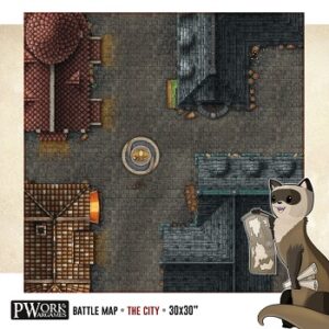 Battle Map - The City 30x30"