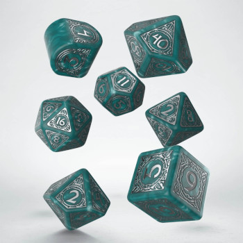 Set Dadi Viking - Mjolnir: Tempesta/Argento