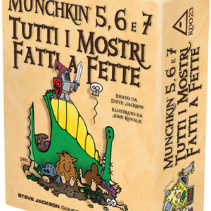 Munchkin 5, 6 e 7 - Tutti i Mostri Fatti a Fette - espansione