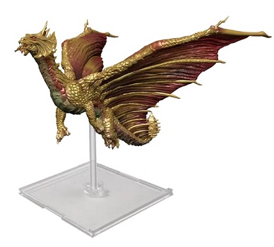 D&D Dragon Miniatures - Drago Anziano d'Ottone
