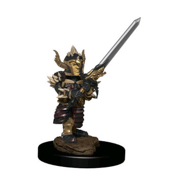 D&D Premium Miniatures - Guerriero Halfling Maschio