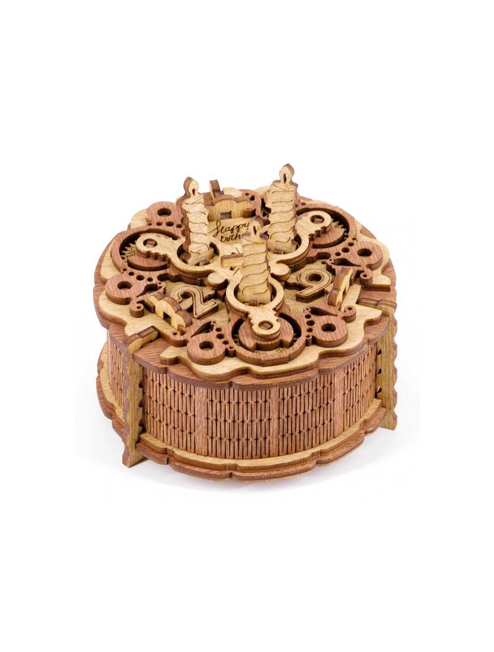 BIRTHDAY CAKE GIFT PUZZLE BOX