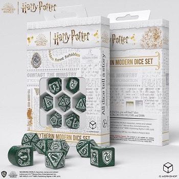 Set Dadi Harry Potter (7) - Serpeverde: Verde
