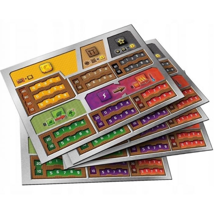 Terraforming Mars - Set di 5 Plance Giocatore Dual Layer - Espansione