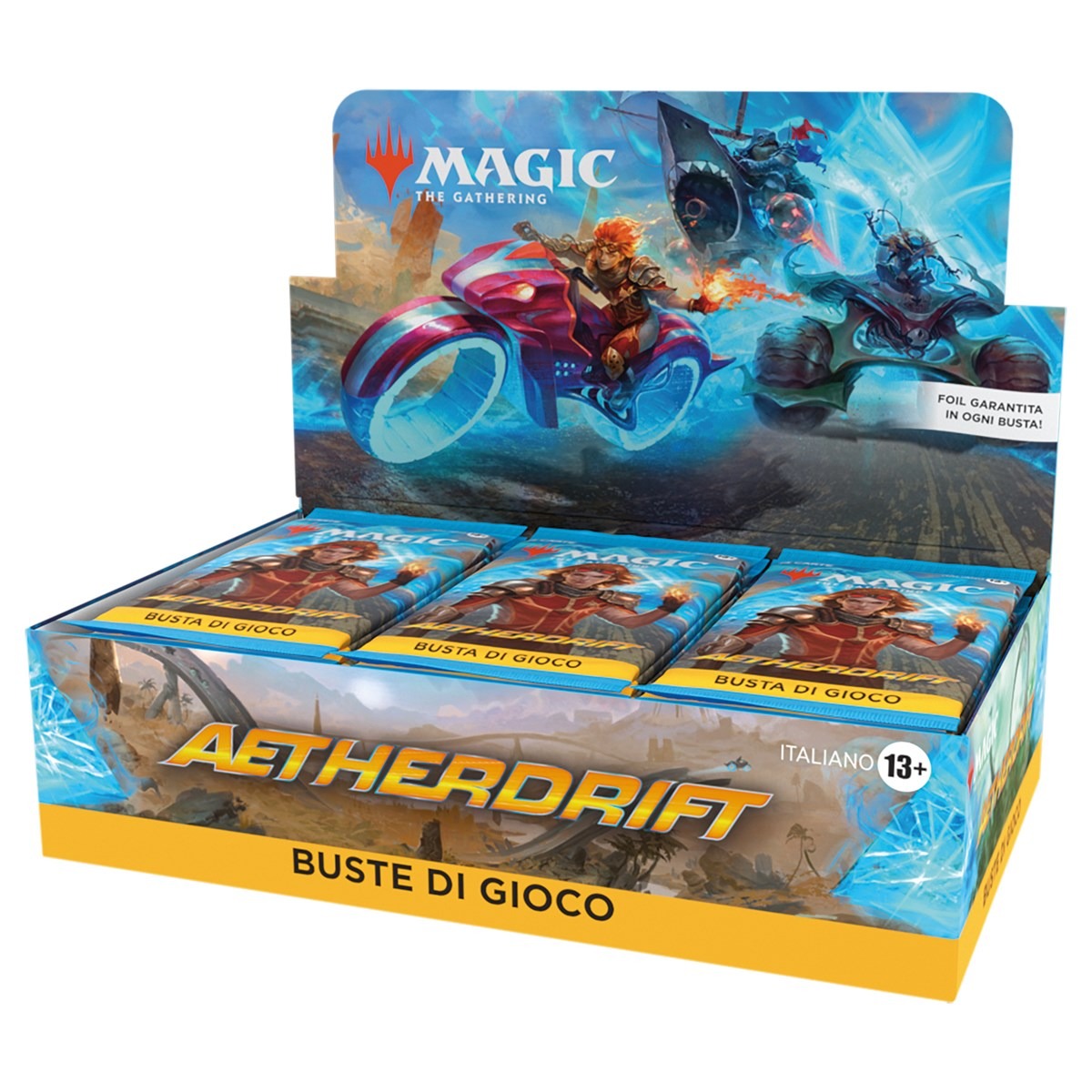 Magic: The Gathering - Aetherdrift Buste di gioco Display (30 buste) - ITALIANO