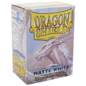 Bustine Standard Dragon Shield Matte 100 (BIANCO)