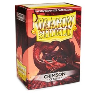 Dragon Shield - Bustine Protettive Standard (100) - Cremisi