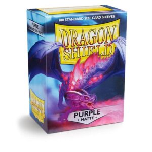 Bustine Standard Dragon Shield Matte 100 (VIOLA)
