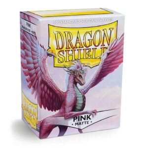 Bustine Standard Dragon Shield Matte 100 (ROSA)
