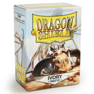 Bustine Standard Dragon Shield Matte 100 (AVORIO)