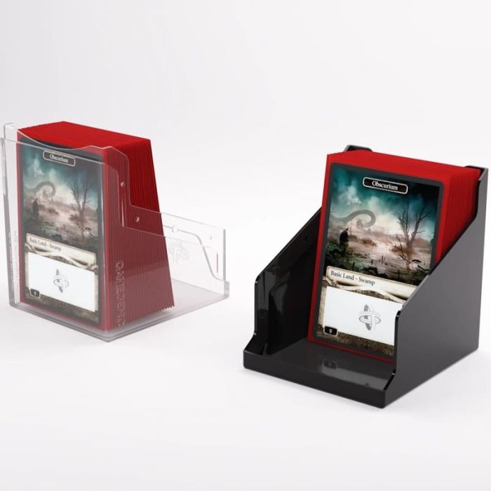 Porta Mazzo Gamegenic Bastion 100+ XL (NERO-TRASPARENTE) - immagine 4
