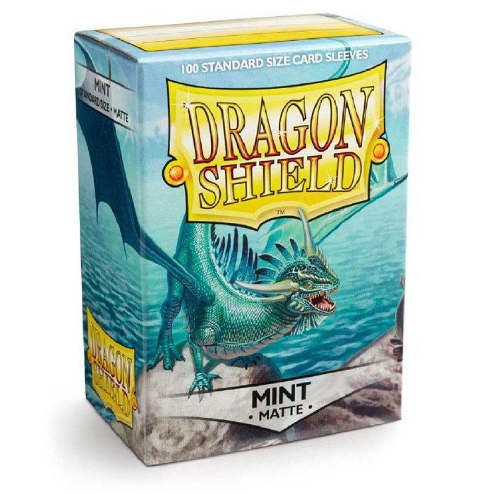100 Bustine Standard Dragon Shield Matte Sleeves - MINT