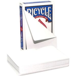 Carte Bicycle - Double Blank Blu