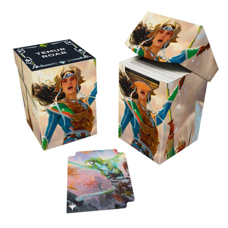 UP - Magic: The Gathering: 100+ Deck Box: Tarkir Dragonstorm: Temur Commander