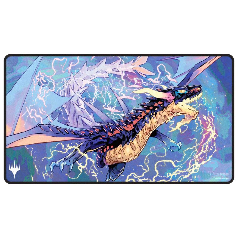 UP - Magic: The Gathering: Black Stitched Playmat: Mardu