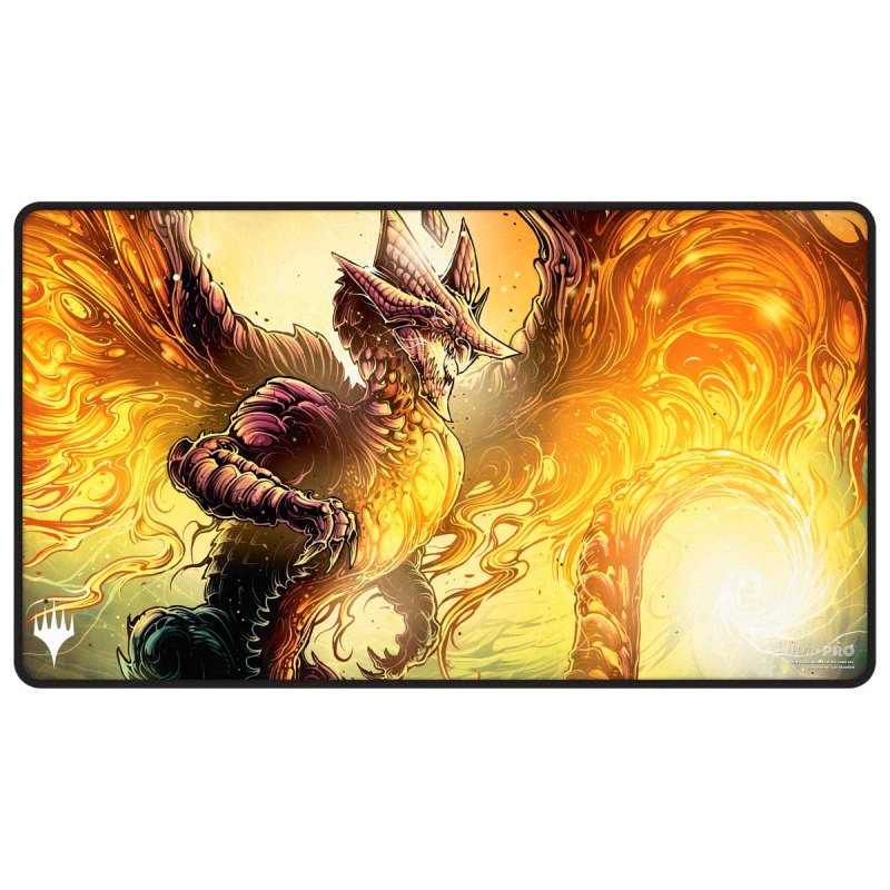 UP - Magic: The Gathering: Black Stitched Playmat: Abzan