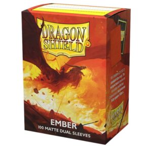 DRAGON SHIELD Dual Matte Sleeves - Ember 'Alaric'