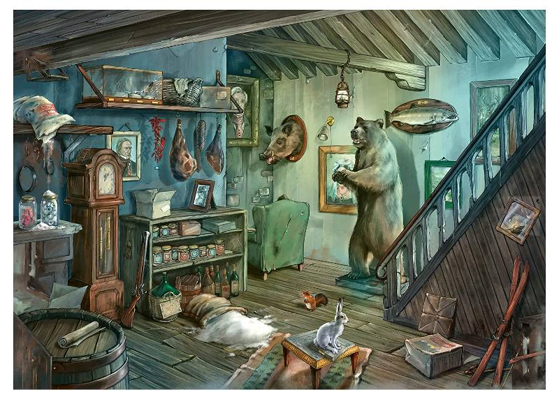 PUZZLE 759 PEZZI - LA CANTINA DEGLI ORRORI - immagine 2