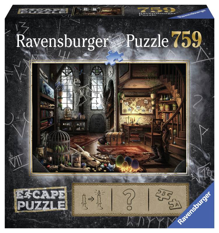 PUZZLE 759 PEZZI - LA TANA DEL DRAGO