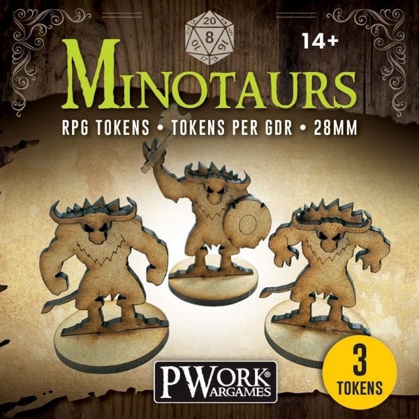 RPG Tokens - Minotaurs / Minotauri