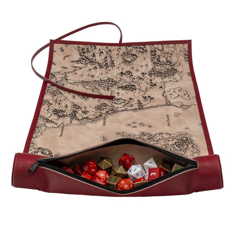 Ultra Pro Dungeons & Dragons: Dice Scroll Map: Sword Coast