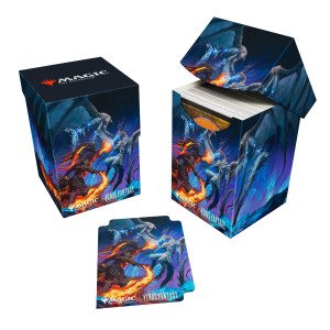 Ultra Pro Magic: The Gathering®—FINAL FANTASY™ Bahamut and Ifrit 100+ Deck Box