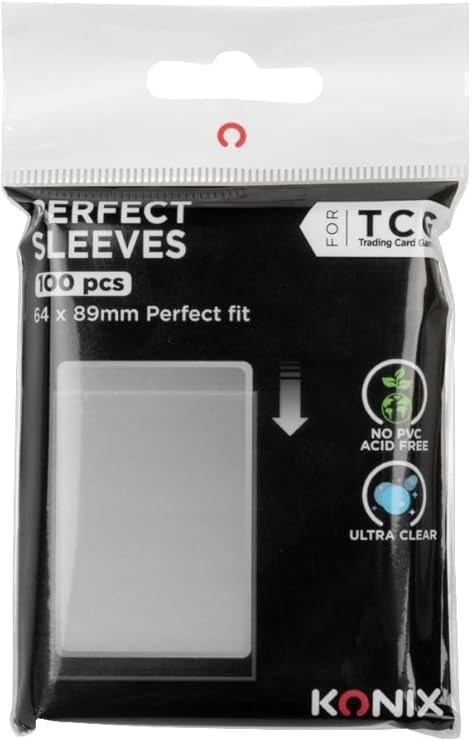 KONIX - MULTIMEDIA 100 X PERFECT SLEEVES 64X89 MM