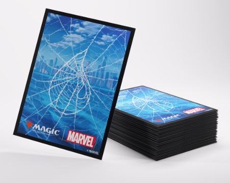 Magic The Gathering - GAMEGENIC - Marvel's - Premium Art Sleeves - Spider-Man Island