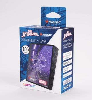 Magic The Gathering - GAMEGENIC - Marvel's - Premium Art Sleeves - Spider-Man Swamp - immagine 3