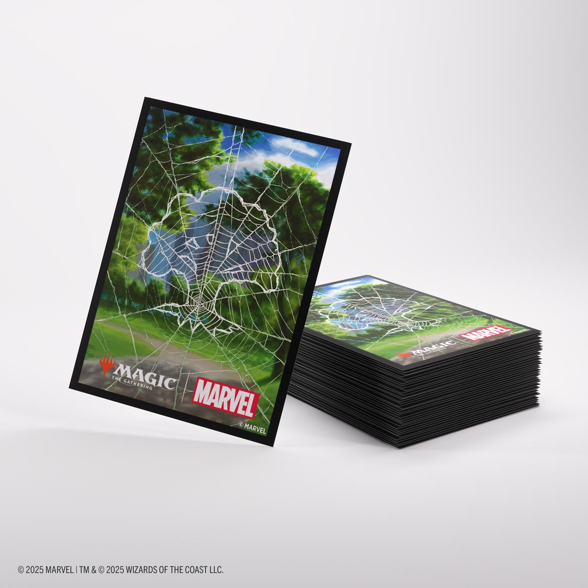 Magic The Gathering - GAMEGENIC - Marvel's - Premium Art Sleeves - Spider-Man Forest
