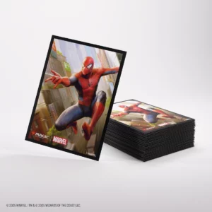 Magic The Gathering - GAMEGENIC - Marvel's - Premium Art Sleeves - Spider-Man
