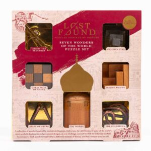 SEVEN WONDERS OF THE WORLD PUZZLE SET