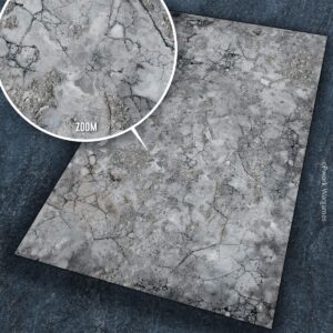 Neoprene 44x30" Size Game Mat - City Ruins