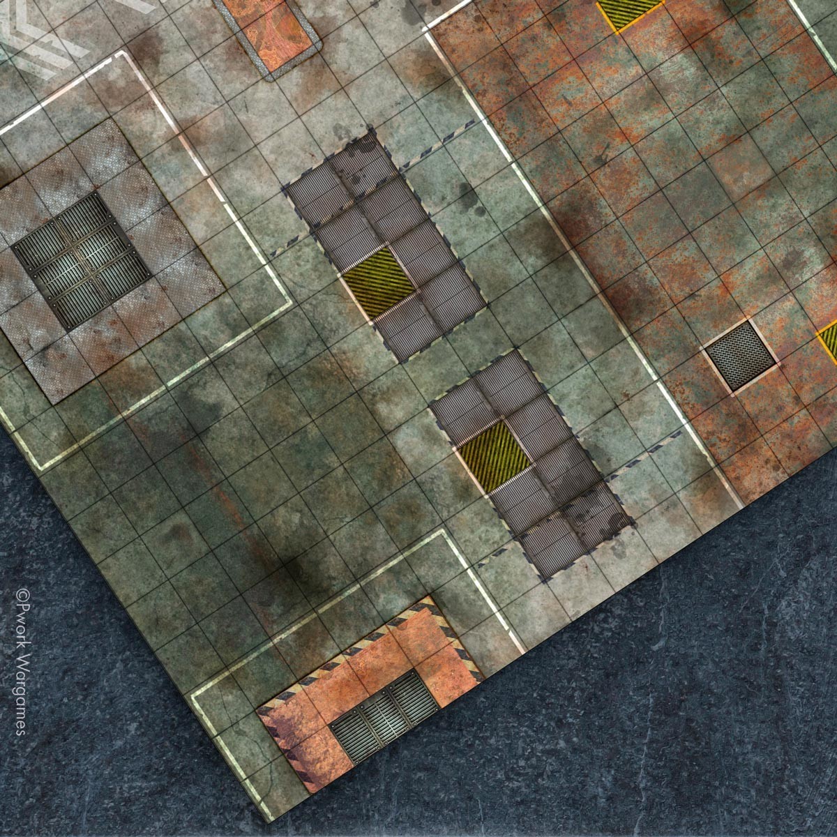 Neoprene 22x30" Size Game Mat - Aurora Complex - immagine 2